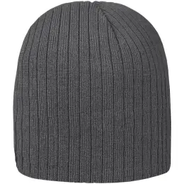 Nebraska Acrylic Beanie Grey Unbranded